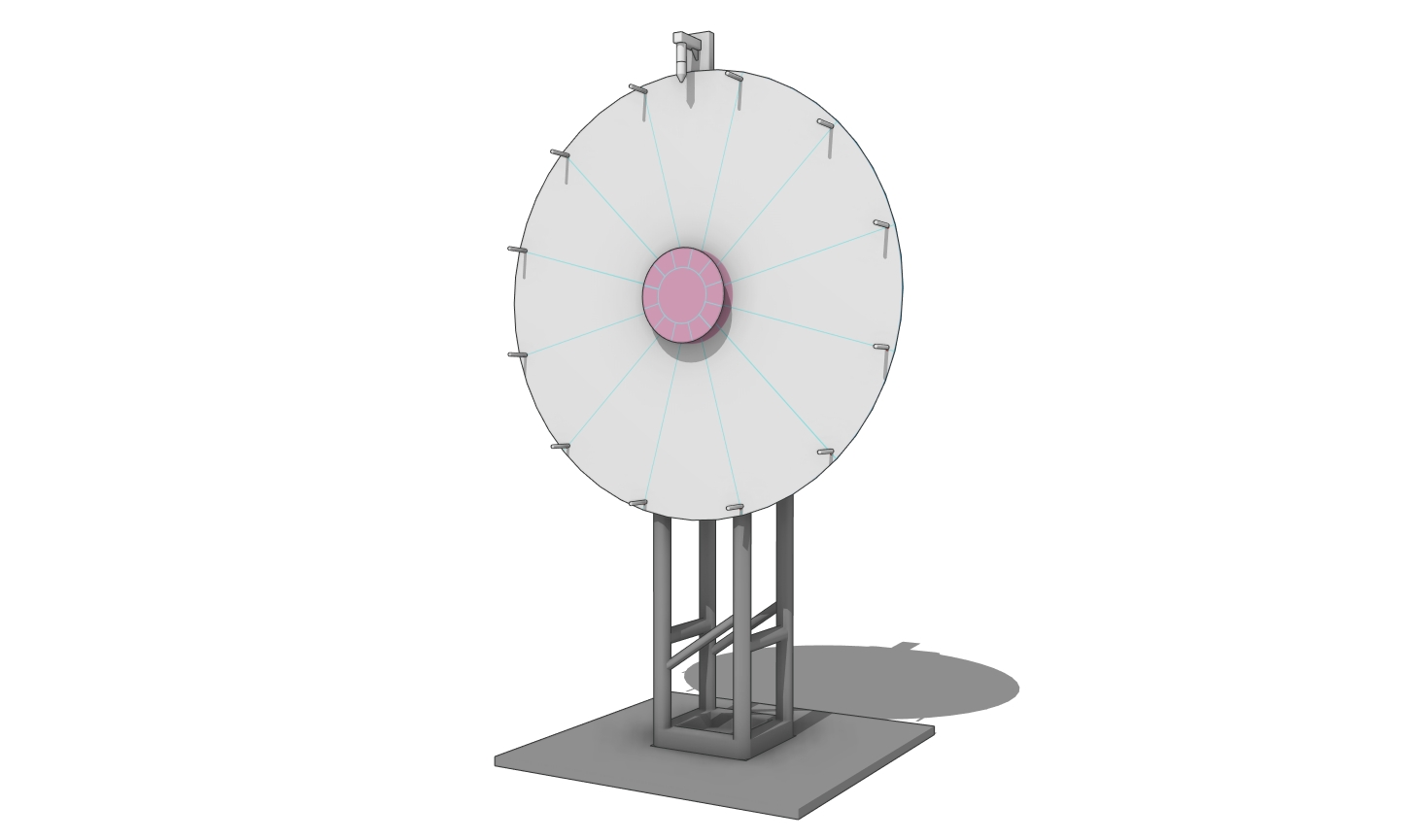 4' Prize Wheel